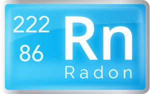 Radon gas - atomic weight and mass